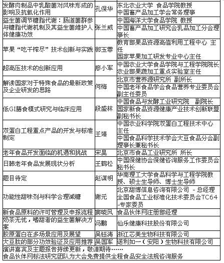 第三屆食品科技創(chuàng)新論壇 聚焦特殊食品分論壇，深化技術(shù)服務(wù)創(chuàng)新